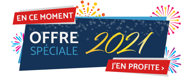 Offre spéciale nouvel an 2021